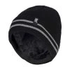 Mens Hi Vis Reflective Fleece Lined Thermal Winter Hat -Sports Outdoor Store k047e1dc797bcb6ed13c44e83b6120d4f