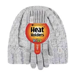 Kids Girls Cable Knitted Warm Fleece Lined Winter Hat And Gloves Set With Bobble 17 Kids Girls Cable Knitted Warm Fleece Lined Winter Hat And Gloves Set With Bobble -Sports Outdoor Store k0d79607975dd6b915c17aab84344d537