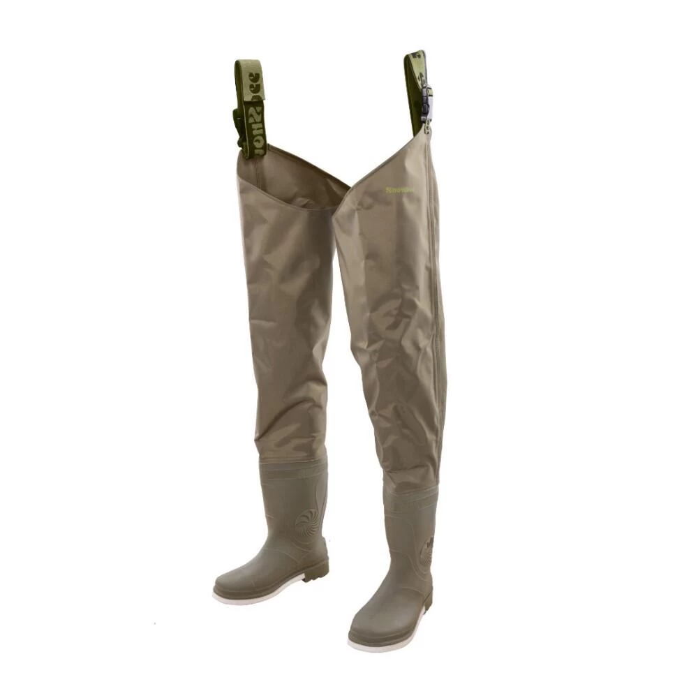 Snowbee Wadermaster 210D Nylon Thigh Waders With Combi Felt Sole 3 Snowbee Wadermaster 210D Nylon Thigh Waders With Combi Felt Sole