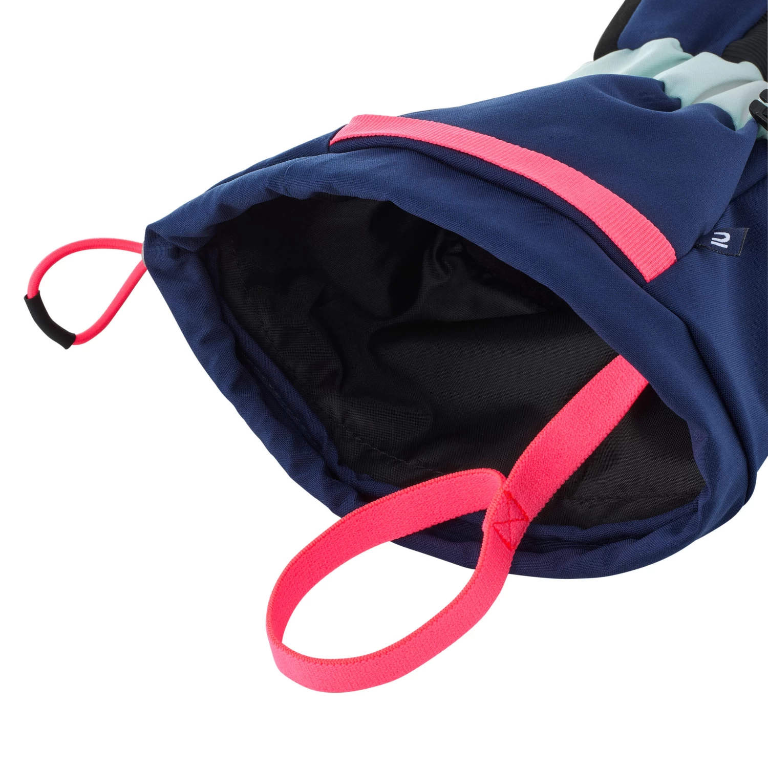 WEDZE KIDS’ WARM AND WATERPROOF SKI GLOVES 550 BLACK GREY 12 WEDZE KIDS’ WARM AND WATERPROOF SKI GLOVES 550 BLACK GREY - Image 10