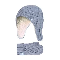Girls Cable Knitted Design Bobble Trapper Hat And Mittens Set 14 Girls Cable Knitted Design Bobble Trapper Hat And Mittens Set -Sports Outdoor Store k263af065a32dd5e5ba20ac85230c412c