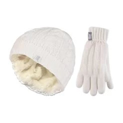 Ladies Fleece Lined Thermal Hat & Gloves Set For Winter -Sports Outdoor Store k2b803b9ff57ede5e6bd45688fc178d24