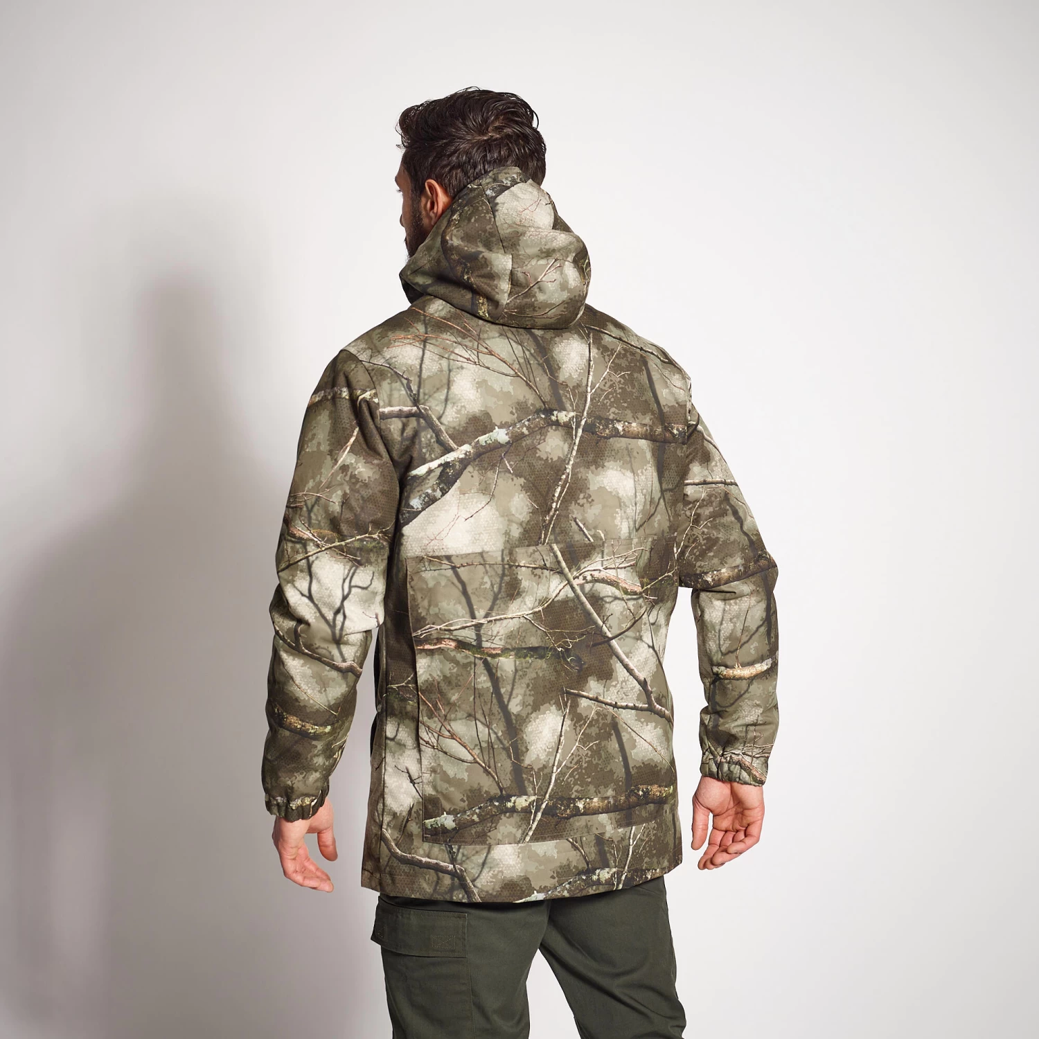 WARM WATERPROOF HUNTING JACKET TREEMETIC 100 4 WARM WATERPROOF HUNTING JACKET TREEMETIC 100 - Image 2