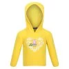 Regatta Childrens/Kids Peppa Pig Floral Hoodie (Maize Yellow)