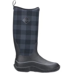 Muck Boots Womens/Ladies Hale Wellington Boot (Black/Grey Plaid) -Sports Outdoor Store k37a7650d0e041325e1d982c214563928