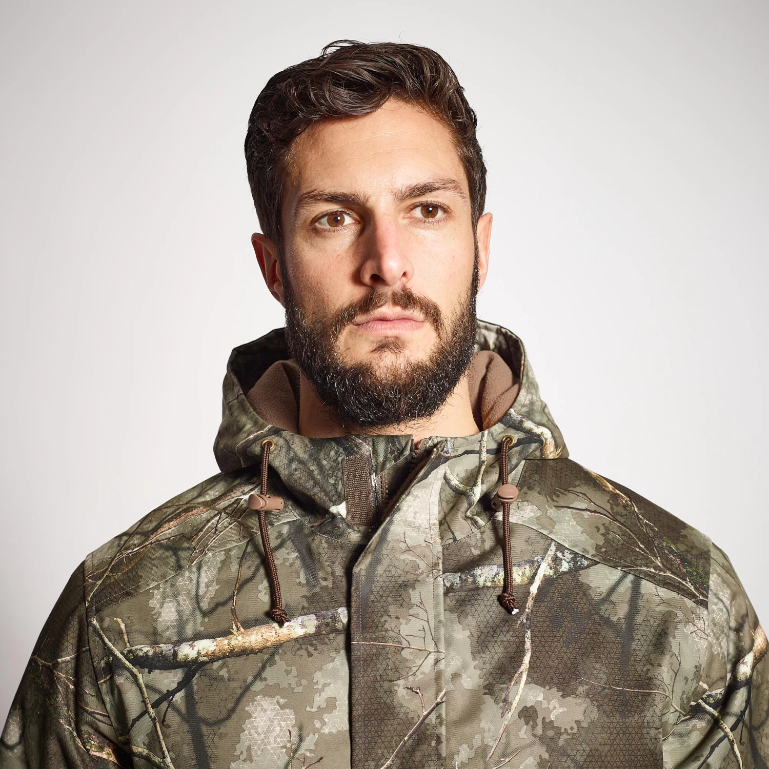 WARM WATERPROOF HUNTING JACKET TREEMETIC 100 6 WARM WATERPROOF HUNTING JACKET TREEMETIC 100 - Image 4