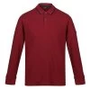 Regatta Mens Leaonzo LongSleeved Polo Shirt (Syrah Red) -Sports Outdoor Store k404a25737ffe1b4bc8e79cba7a335111