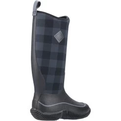 Muck Boots Womens/Ladies Hale Wellington Boot (Black/Grey Plaid) -Sports Outdoor Store k40c311a1f02c2d60fb41d307cbd66d09
