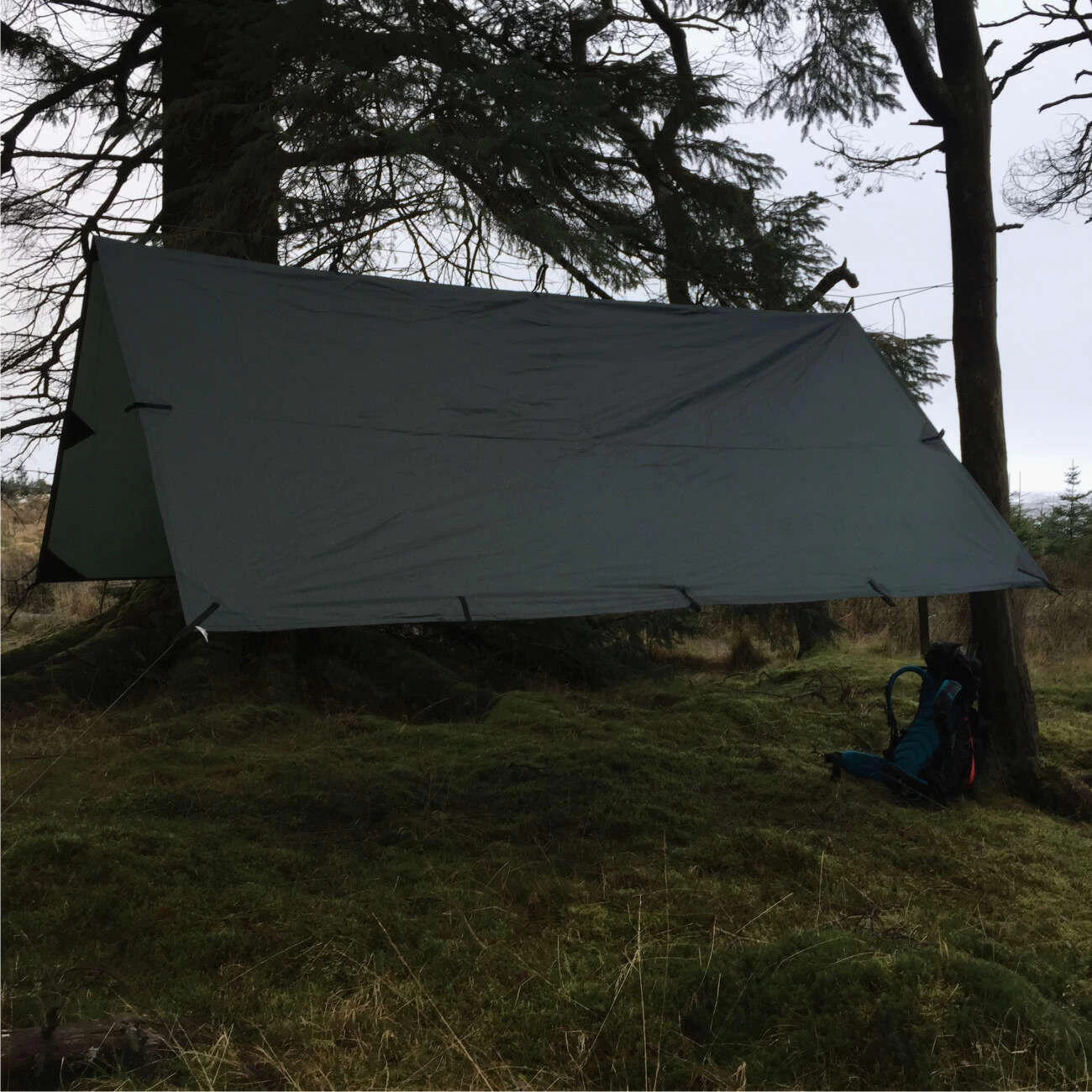 Lomo 4.5m X 3m Bushcraft Tarp 6 Lomo 4.5m X 3m Bushcraft Tarp - Image 4