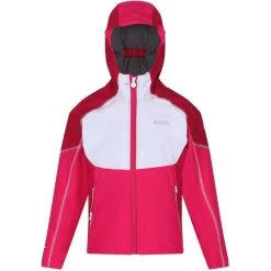Regatta Childrens/Kids Acidity IV Reflective Hooded Softshell Jacket (Duchess