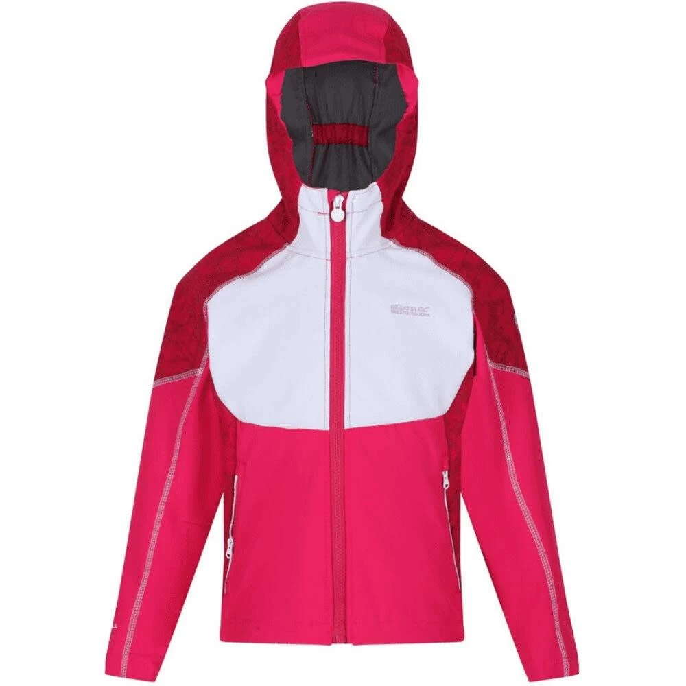 Regatta Childrens/Kids Acidity IV Reflective Hooded Softshell Jacket (Duchess 3 Regatta Childrens/Kids Acidity IV Reflective Hooded Softshell Jacket (Duchess