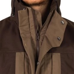 WATERPROOF HUNTING JACKET RENFORT 500 -Sports Outdoor Store k4dfe795d16c030428840a4d85d80852c