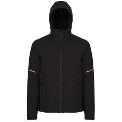 Regatta Mens XPro Prolite Stretch Soft Shell Jacket (Black)