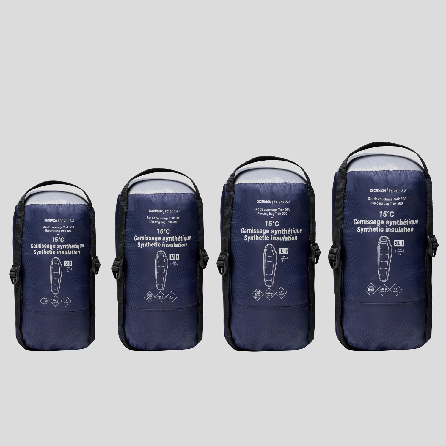 Trekking Sleeping Bag MT500 15°C 20 Trekking Sleeping Bag MT500 15°C - Image 18