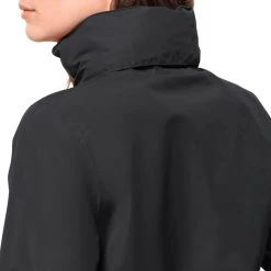 Jack Wolfskin Stormy Point 2L Womens Rain Jacket Black -Sports Outdoor Store k56fc898bb85a2baa3871d77584a6450f