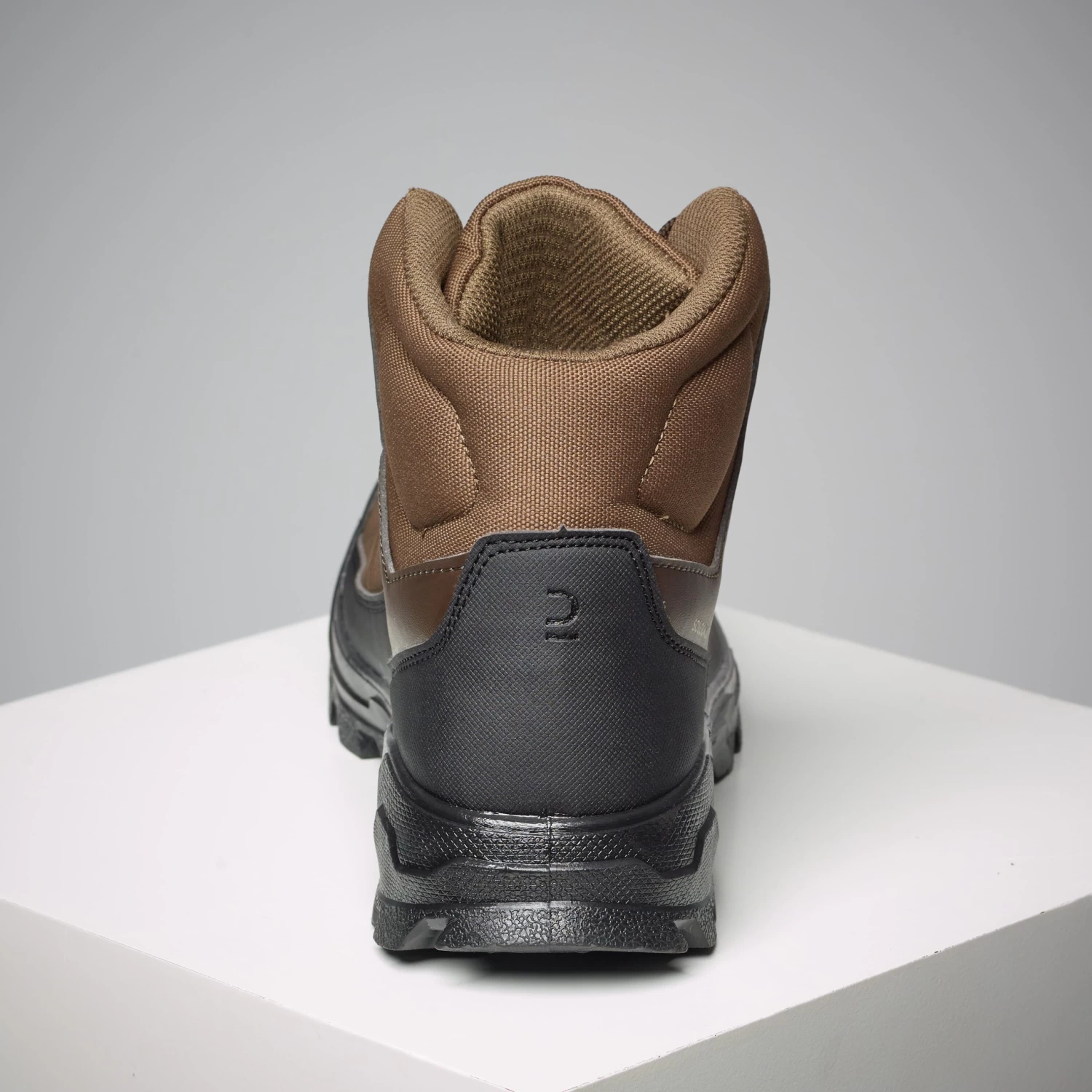 Breathable High-Fitting Leather Hunting Boots Crosshunt 100 D Brown 6 Breathable High-Fitting Leather Hunting Boots Crosshunt 100 D Brown - Image 4