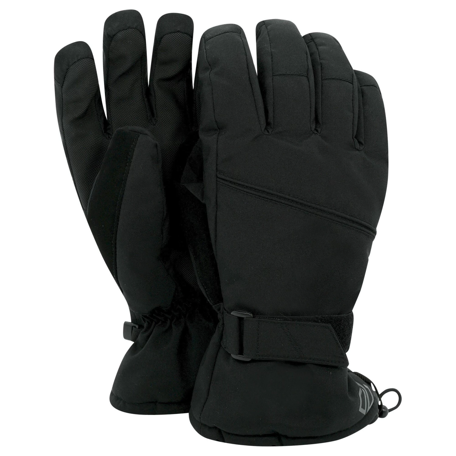 Regatta Unisex Adult Hand In Waterproof Ski Gloves (Black) 3 Regatta Unisex Adult Hand In Waterproof Ski Gloves (Black)