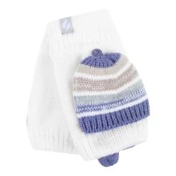 Ladies Striped Thermal Knitted Converter Mitten Gloves -Sports Outdoor Store k5f8d1909f31b0012f37e92688bd7be10