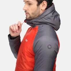 Regatta Mens Radnor Insulated Waterproof Jacket (Cajun Orange/Rhino) -Sports Outdoor Store k605f13abafbbf422c8e275af74b9add2