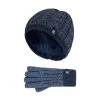 Boys Kids Cable Knit Warm Fleece Lined Thermal Winter Hat And Gloves Set -Sports Outdoor Store k632a269f27bbd1851c991212a4bdd862