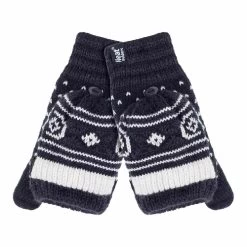 Ladies Warm Fairisle Patterned Thermal Fingerless Converter Gloves -Sports Outdoor Store k64a41205054e07879ab27bc3491c0ac0