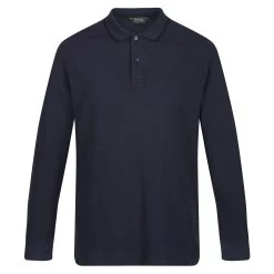 Regatta Mens Leaonzo LongSleeved Polo Shirt (Syrah Red) -Sports Outdoor Store k6532df7e403b7c9fc11d0d71140e816a