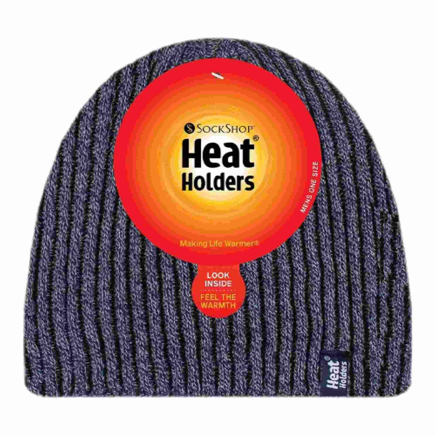 Mens Fleece Lined Thermal Winter Knitted Beanie Hat 6 Mens Fleece Lined Thermal Winter Knitted Beanie Hat - Image 4