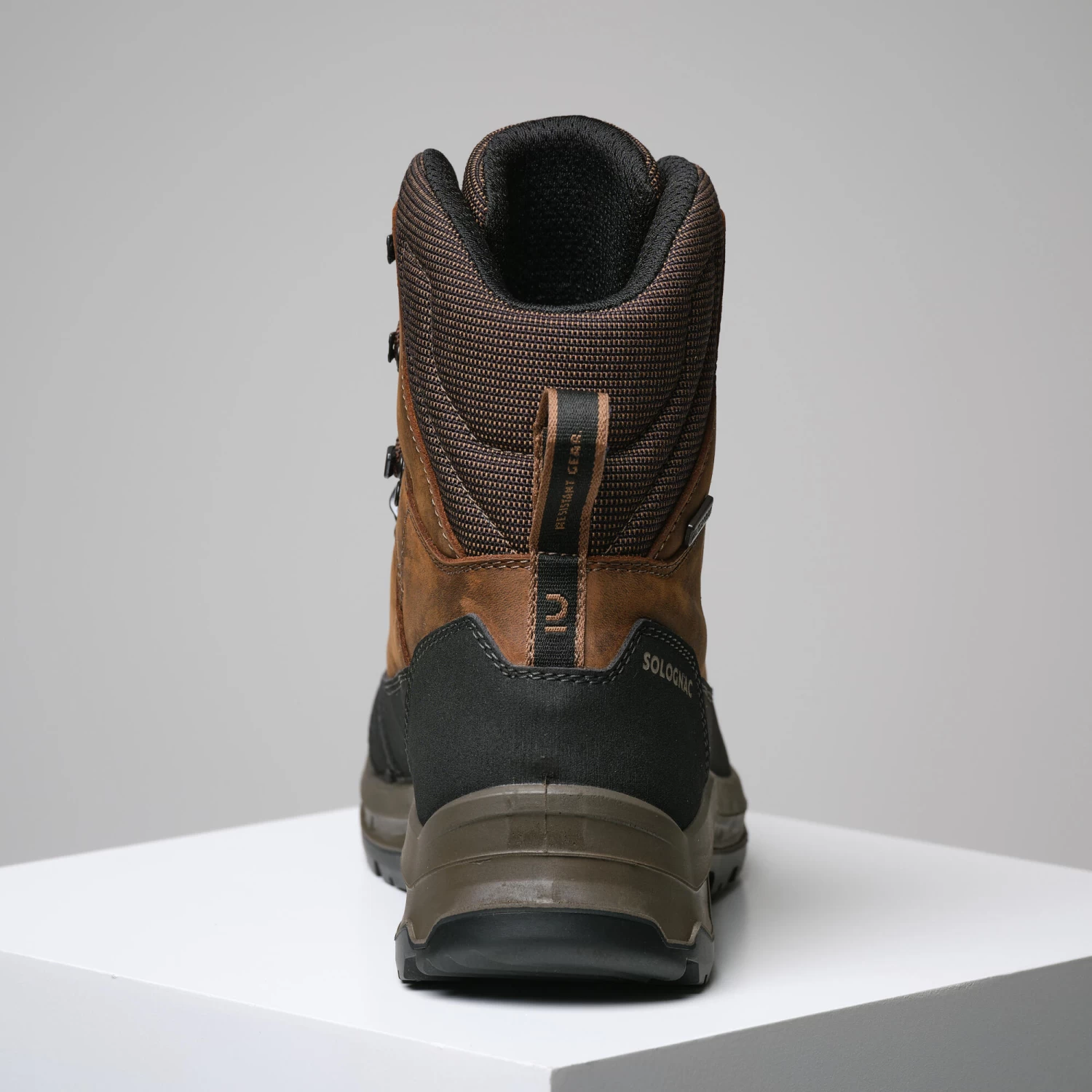 Waterproof Country Sport Boots Brown Crosshunt 500 V2 8 Waterproof Country Sport Boots Brown Crosshunt 500 V2 - Image 6