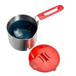 Stainless Steel 1 Person Cooking Set 0.9L -Sports Outdoor Store k70e064188ca2f73f131f999f9e79dd53