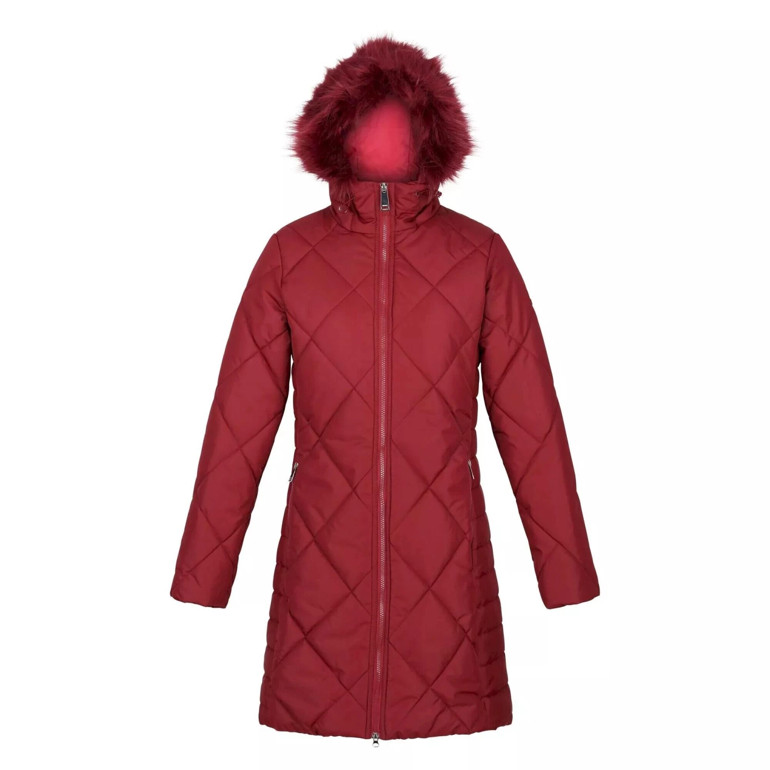 Regatta Womens/Ladies Fritha II Insulated Parka (Cabernet) 3 Regatta Womens/Ladies Fritha II Insulated Parka (Cabernet)