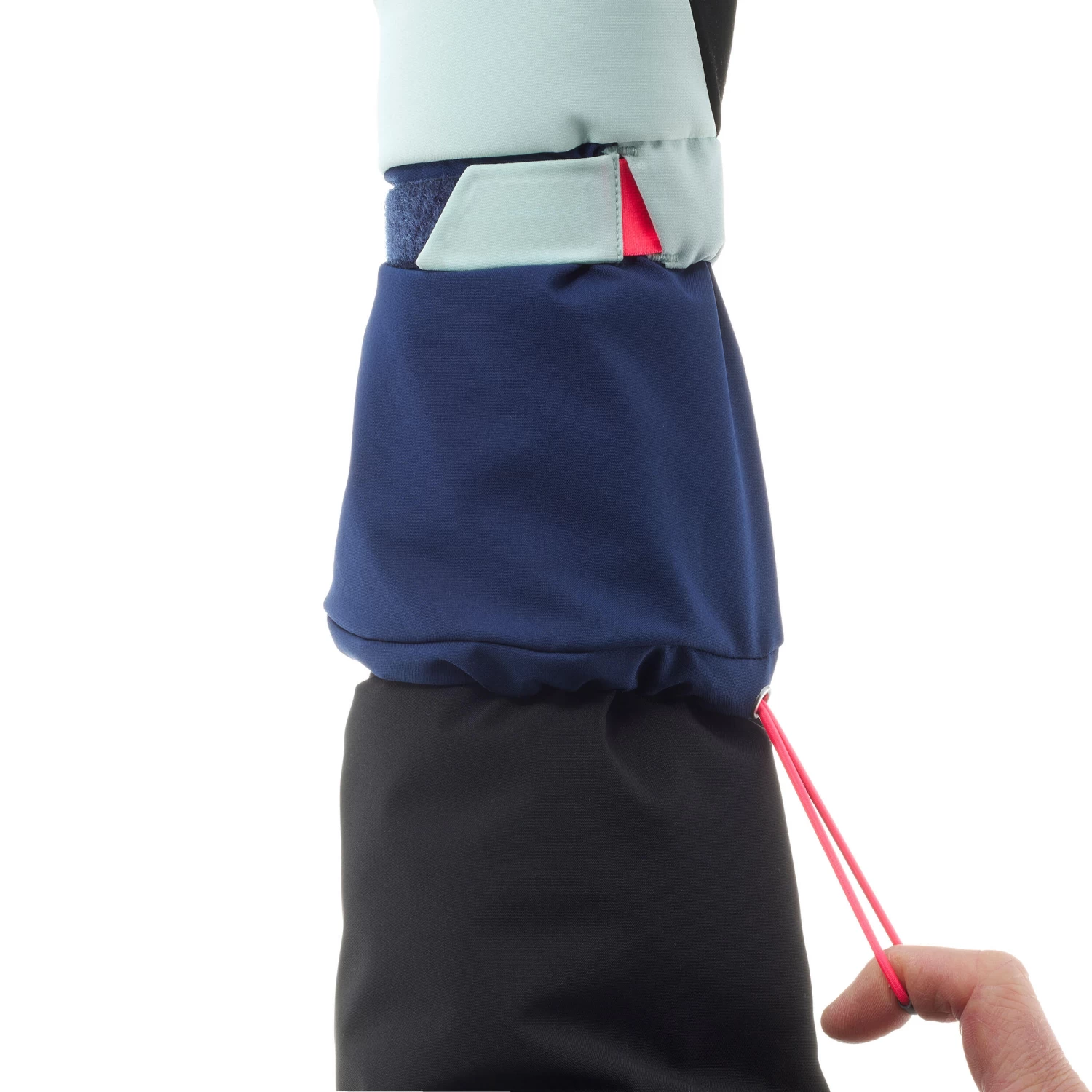 WEDZE KIDS’ WARM AND WATERPROOF SKI GLOVES 550 BLACK GREY 13 WEDZE KIDS’ WARM AND WATERPROOF SKI GLOVES 550 BLACK GREY - Image 11