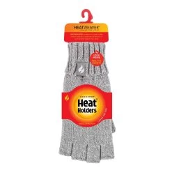 Ladies Solid Knitted Fleece Lined Thermal Fingerless Gloves -Sports Outdoor Store k766fdc8c6abe496a01fcc36ee9eaf09a