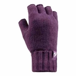Ladies Solid Knitted Fleece Lined Thermal Fingerless Gloves -Sports Outdoor Store k80c65ff9126f5de6d5857f68bc1fc0dd