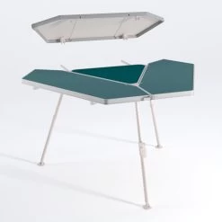 Quechua Hexagonal And Sociable Camping Table - 6 Person -Sports Outdoor Store k84895e3b21d328f468b4c62be88abf9c