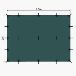 Lomo 4.5m X 3m Bushcraft Tarp 13 Lomo 4.5m X 3m Bushcraft Tarp -Sports Outdoor Store k86e40696c1198b06e76a40eac7095095