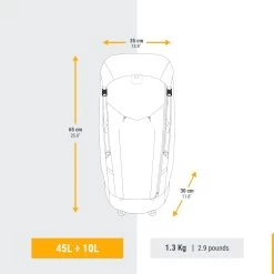 Women’s Ultralight Trekking Backpack 45+10 L -Sports Outdoor Store k89aa17a85440973a5bdeb2cf73a86143