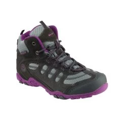 Hi-Tec PENRITH JUNIOR / Boys Hiking Boots (Purple)