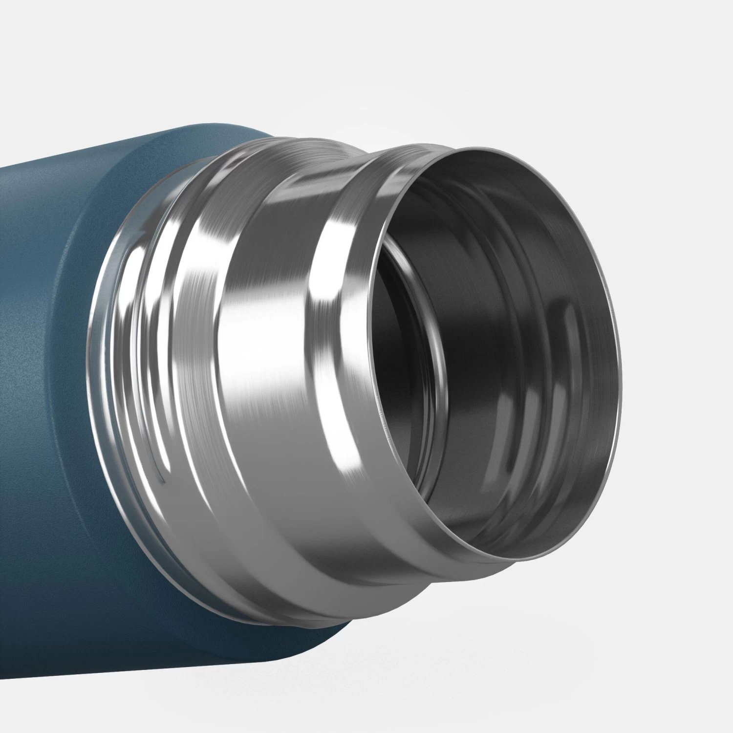 Quechua Stainless Steel Isothermal Hiking Bottle 0.7 Litre Blue 9 Quechua Stainless Steel Isothermal Hiking Bottle 0.7 Litre Blue - Image 7