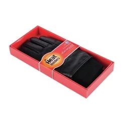 Mens Black Winter Fleece Lined Thermal Leather Gloves -Sports Outdoor Store k9850b4c8aa6bac37b86370f2b374924d