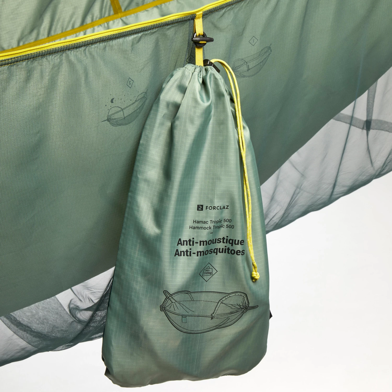 1-person Anti-mosquito Travel Hammock - Tropic 900 9 1-person Anti-mosquito Travel Hammock - Tropic 900 - Image 7