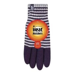 Ladies Striped Fleece Lined Knitted Warm Winter Thermal Gloves -Sports Outdoor Store k9e222181203d51ae7e994f56aab33c6b