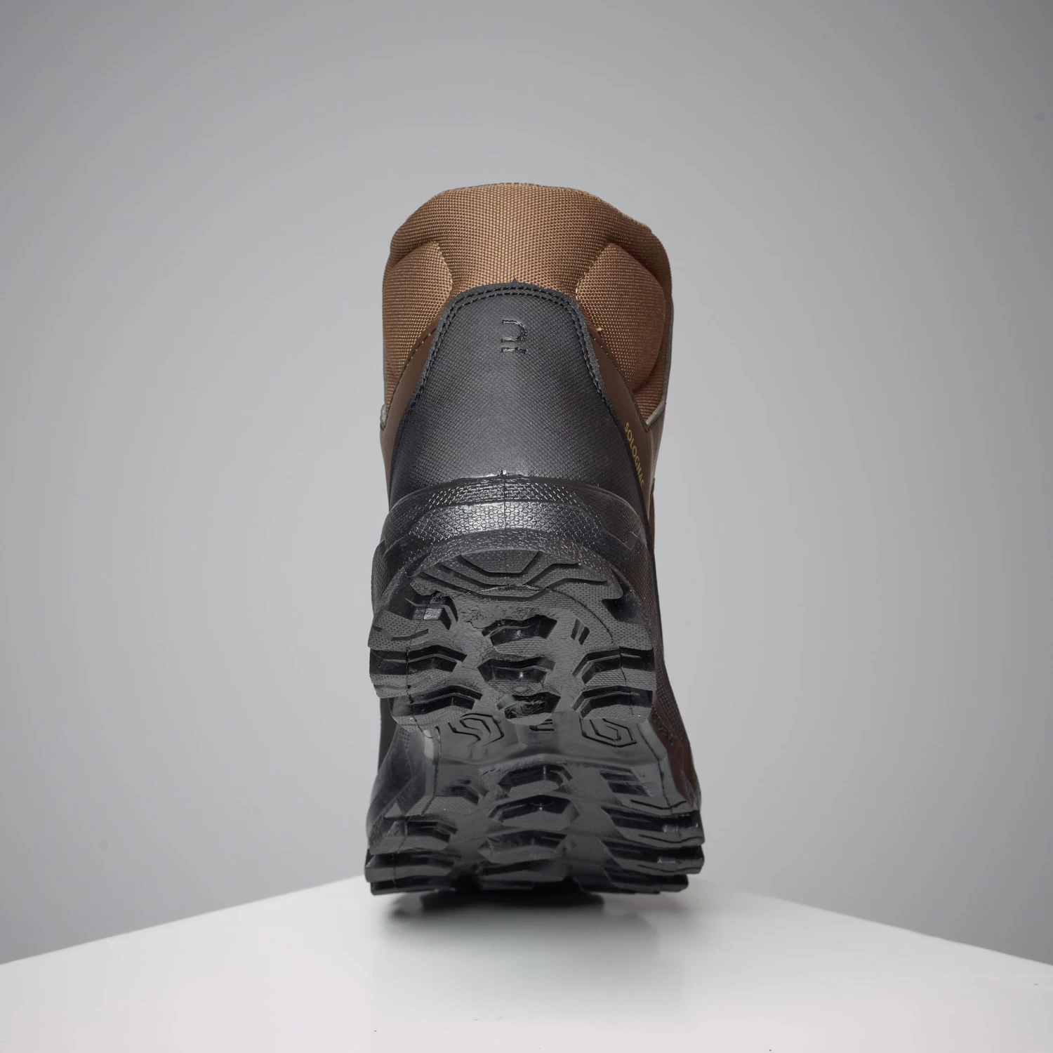 Breathable High-Fitting Leather Hunting Boots Crosshunt 100 D Brown 7 Breathable High-Fitting Leather Hunting Boots Crosshunt 100 D Brown - Image 5