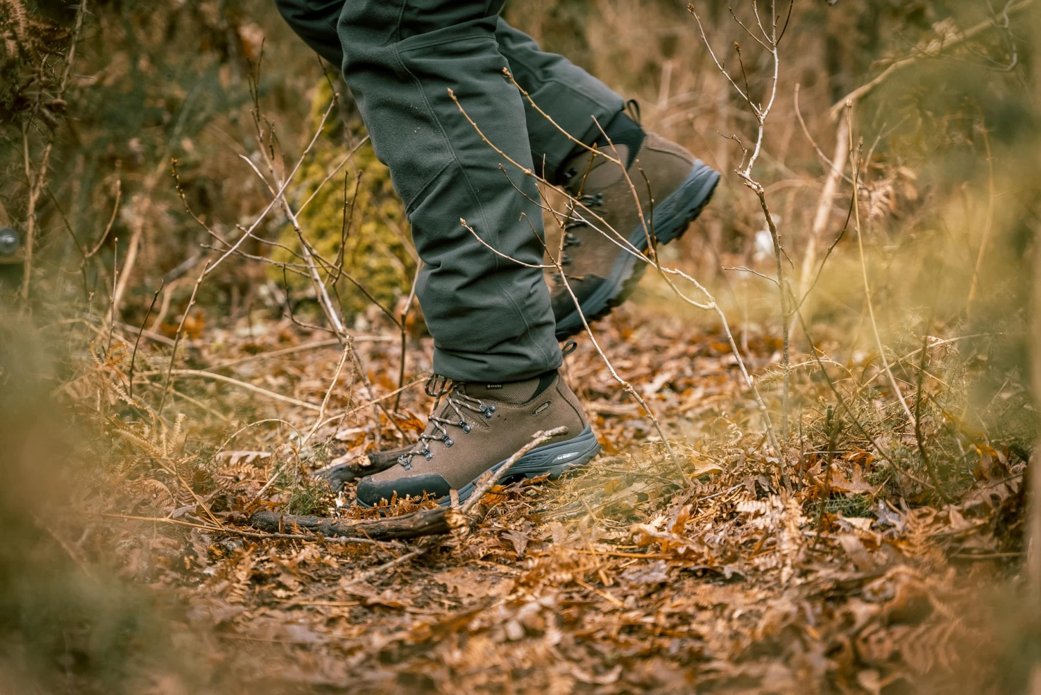 Waterproof Country Sport Boots Asolo X-Hunt Forest Gore-Tex Vibram 4 Waterproof Country Sport Boots Asolo X-Hunt Forest Gore-Tex Vibram - Image 2