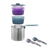 Stainless Steel 2 Person Cooking Set 1.6L -Sports Outdoor Store ka6310d4e4ad63ba9f5cd6434585092b2