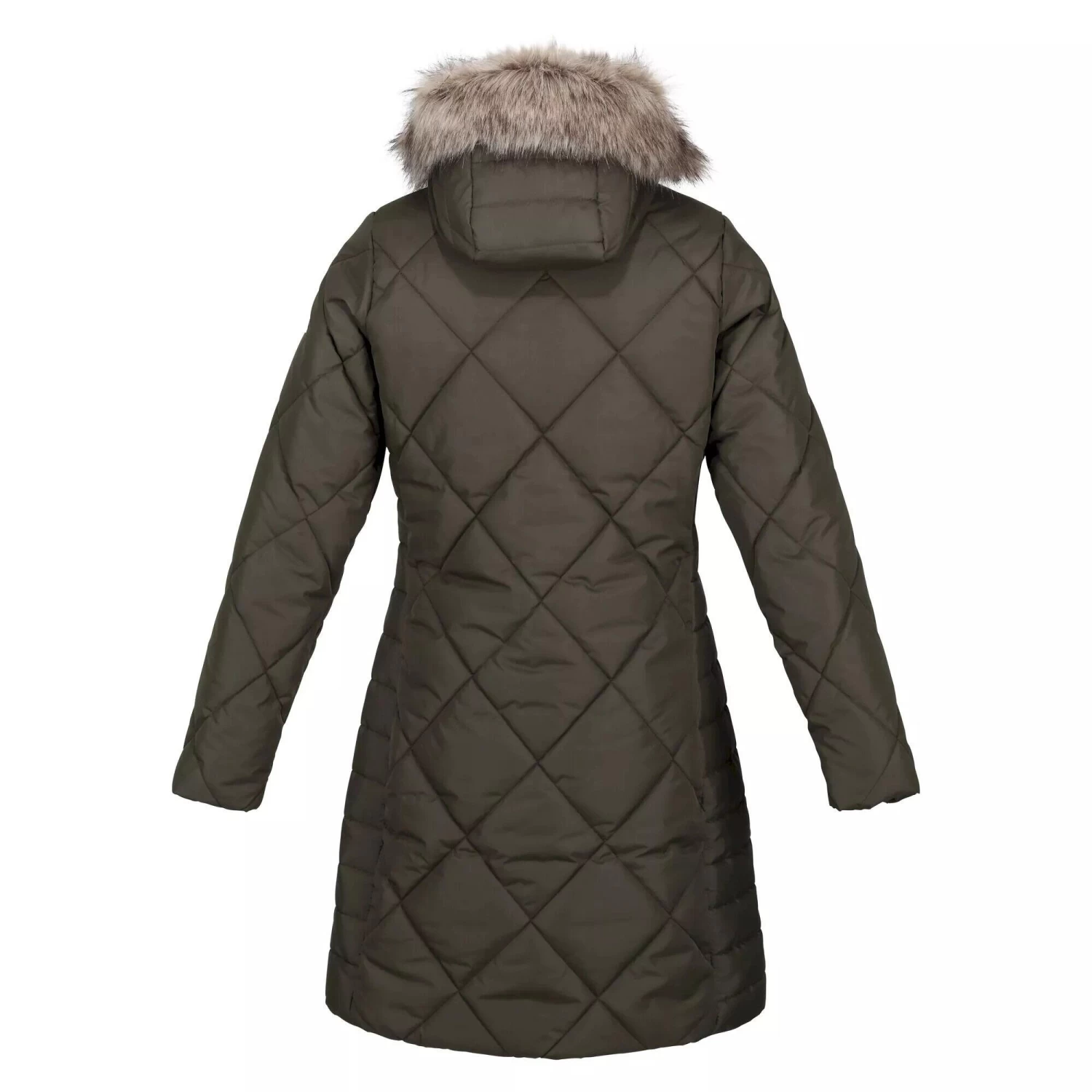 Regatta Womens/Ladies Fritha II Insulated Parka (Cabernet) 15 Regatta Womens/Ladies Fritha II Insulated Parka (Cabernet) - Image 13