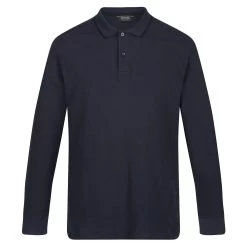 Regatta Mens Leaonzo LongSleeved Polo Shirt (Syrah Red) -Sports Outdoor Store kb4835eb8c42a65e60f9961f350127817