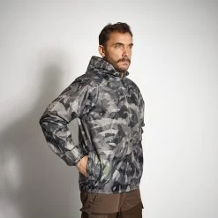 WATERPROOF LIGHT JACKET CAMO 100 -Sports Outdoor Store kbf9d5668fc0e0f759c1f61b3edb46e37