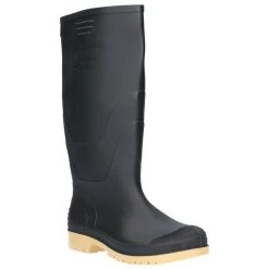 Administrator Wellington / Mens Boots / Plain Rubber Wellingtons (Black) -Sports Outdoor Store kc550533d3de421211a169f3925de2cd1