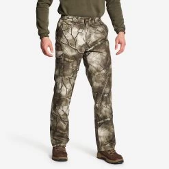 WARM WATERPROOF HUNTING TROUSERS TREEMETIC 100.