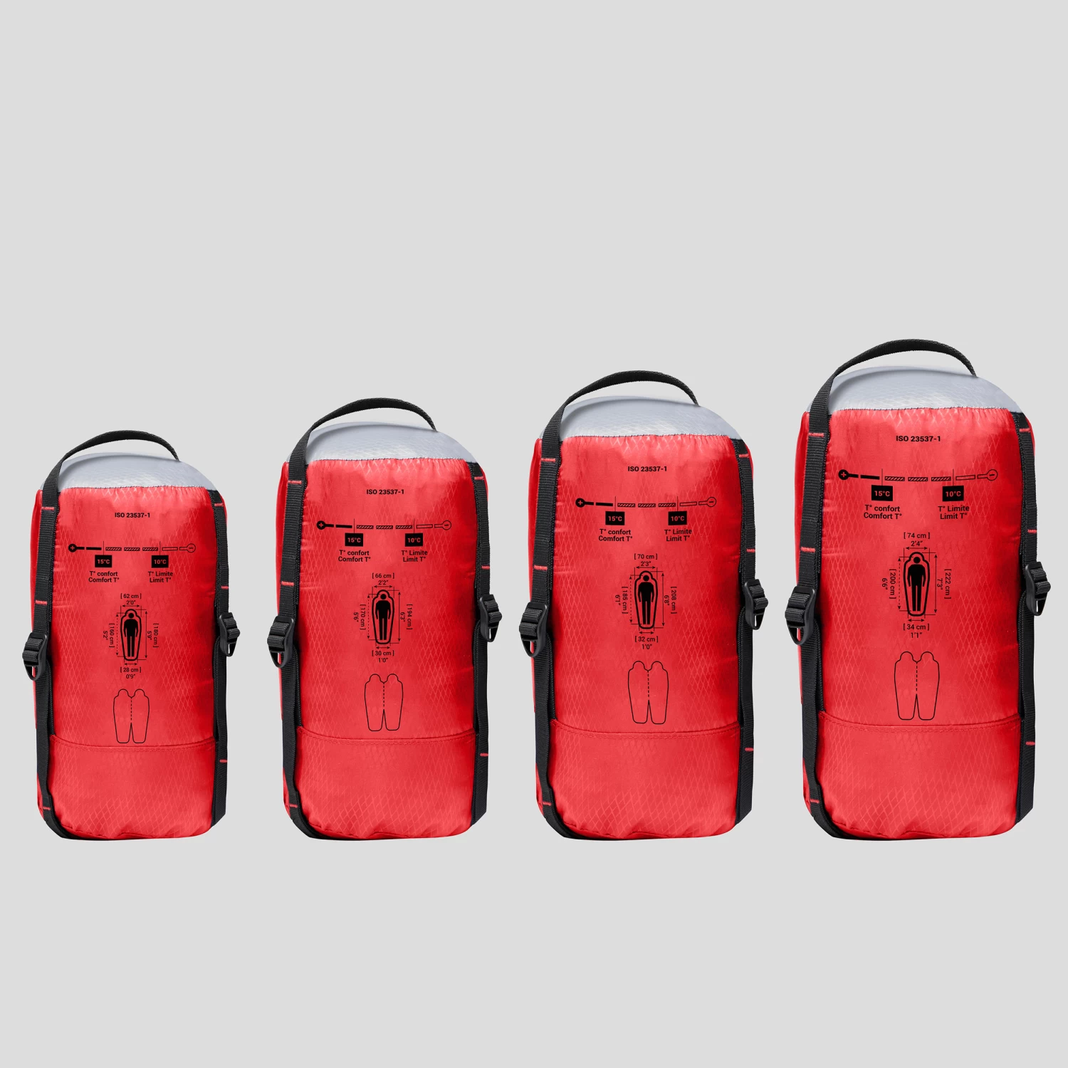 Trekking Sleeping Bag MT500 15°C 11 Trekking Sleeping Bag MT500 15°C - Image 9